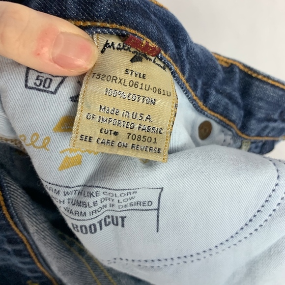 7 For all Mankind Extra Long Bootcut Jeans - Picture 2 of 8